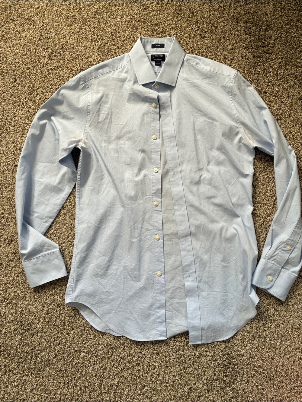 ⭐️ J. CREW Men's Light Blue Collar Dress Shirt